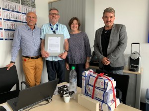 Interne Verabschiedung bei TENESO in Raunheim im Juli 2020